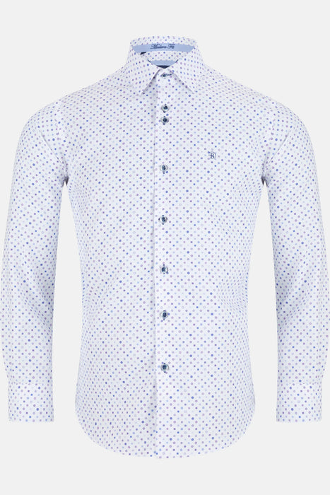 Benetti Amur Modern Fit Shirt - Lilac - jjdonnelly