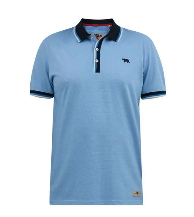 Duke Bayton Polo Shirt - Sky Blue - jjdonnelly