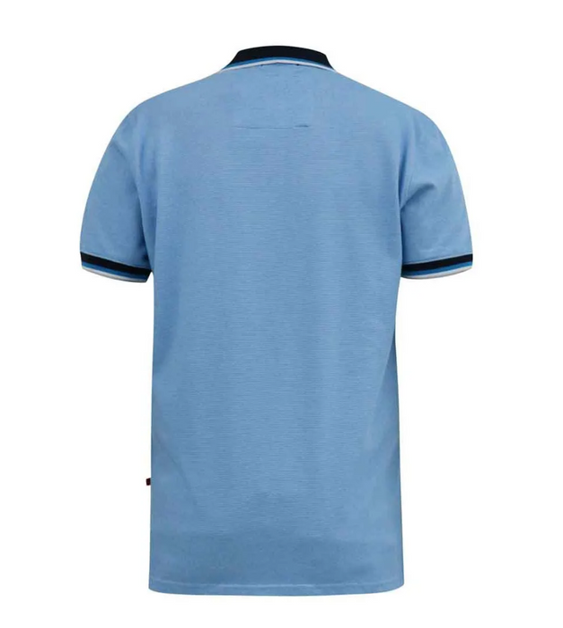 Duke Bayton Polo Shirt - Sky Blue - jjdonnelly