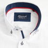 Mineral Lolland Tailored Fit Oxford Shirt - White - jjdonnelly