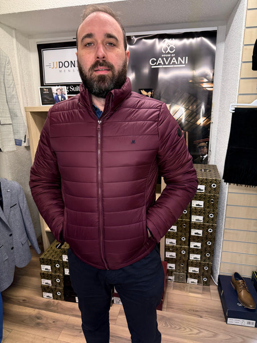 Mineral Vista Padded Jacket - Burgundy