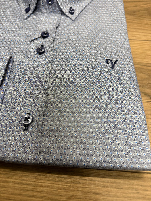 Vichi Pattern Shirt - Navy