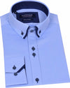 Advise Tailored Shirt - Blue - jjdonnelly