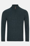 Benetti Grant 1/4 Zip - Teal - jjdonnelly