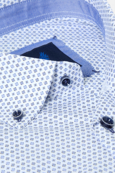 Benetti Alex Modern Fit Shirt - Blue - jjdonnelly