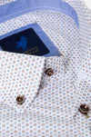 Benetti Alex Modern Fit Shirt - Rust - jjdonnelly