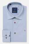 Benetti Cole Modern Fit Shirt - Coffee - jjdonnelly