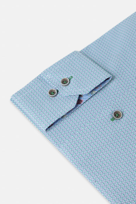 Benetti Cole Modern Fit Shirt - Green - jjdonnelly