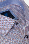 Benetti Moscow Modern Fit Shirt - Navy - jjdonnelly