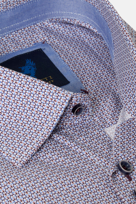 Benetti Moscow Modern Fit Shirt - Navy - jjdonnelly