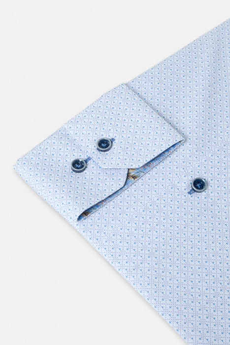 Benetti Roger Modern Fit Shirt -Sky - jjdonnelly