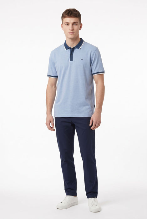 Mineral Beck Polo - Airy Blue