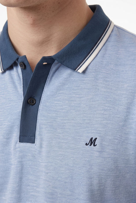 Mineral Beck Polo - Airy Blue