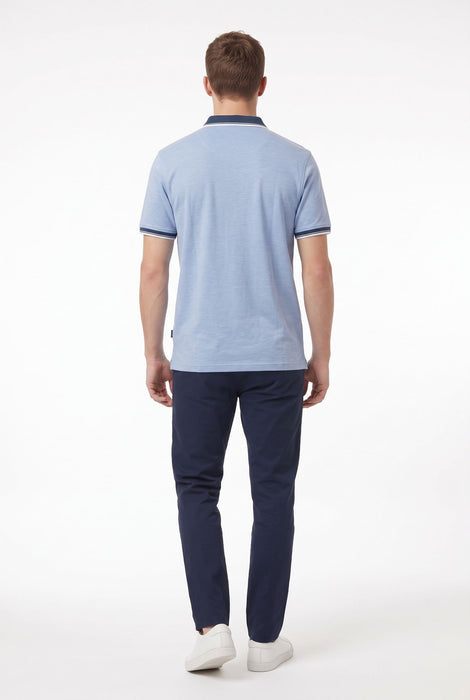 Mineral Beck Polo - Airy Blue