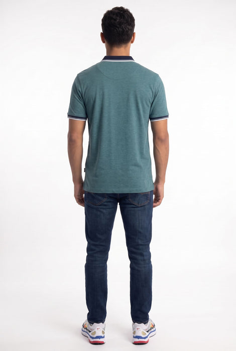 Mineral Beck Polo - Pacific Green