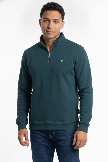 Mineral Rey 1/4 Zip - Avacado - jjdonnelly