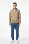Mineral Rey 1/4 Zip - Light Stone - jjdonnelly