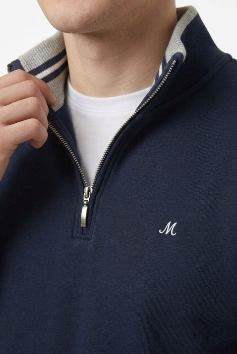 Mineral Rey 1/4 Zip - Navy - jjdonnelly