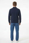 Mineral Rey 1/4 Zip - Navy - jjdonnelly