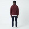 Mineral Rey 1/4 Zip - Dark Burgundy - jjdonnelly
