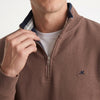 Mineral Rey 1/4 Zip - Mocha - jjdonnelly