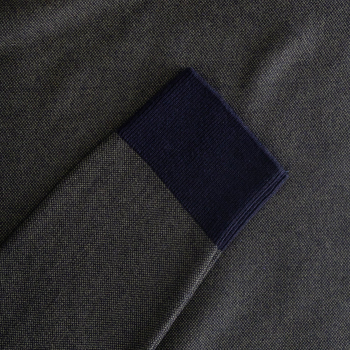 Mineral River 1/4 Zip Knitwear - Forest Green