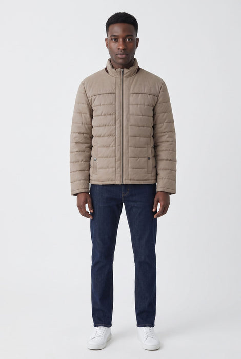 Mineral Samoa Quilted Jacket - Stone