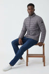 Mineral Vista Padded Jacket - Grey - jjdonnelly