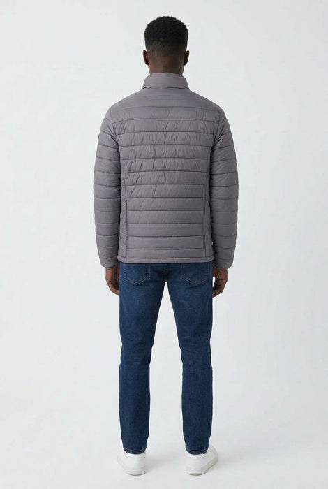 Mineral Vista Padded Jacket - Grey - jjdonnelly
