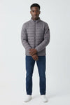 Mineral Vista Padded Jacket - Grey - jjdonnelly