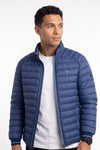 Mineral Ticket Puffer Jacket - Dark Denim - jjdonnelly