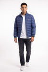 Mineral Ticket Puffer Jacket - Dark Denim - jjdonnelly