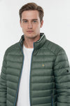 Mineral Ticket Puffer Jacket- Pacific Green - jjdonnelly