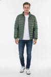 Mineral Ticket Puffer Jacket- Pacific Green - jjdonnelly
