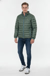 Mineral Ticket Puffer Jacket- Pacific Green - jjdonnelly