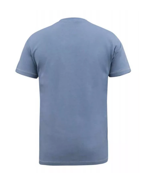 Duke Norfolk T-Shirt - Denim Marl - jjdonnelly