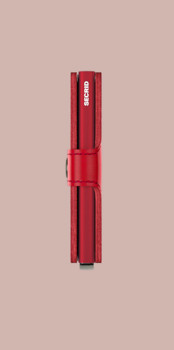Secrid Mini Wallet - Red Red - jjdonnelly