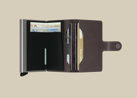Secrid Mini Wallet Original Dark Brown - jjdonnelly