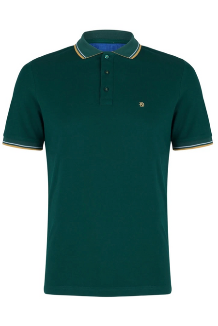 Benetti Remy Polo Shirt - Olive - jjdonnelly
