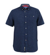 Duke Girton Short Sleeve Woven Shirt - Navy - jjdonnelly
