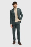 Cavani Thomas Lush Olive Tweed Blazer - jjdonnelly