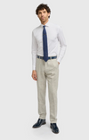 Cavani Thomas Pearl Grey Tweed Trousers - jjdonnelly
