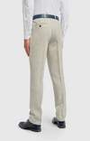 Cavani Thomas Pearl Grey Tweed Trousers - jjdonnelly