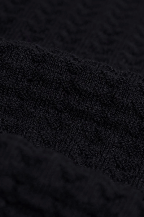 Cavani Argas Rollneck Jumper - Navy - jjdonnelly