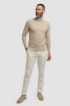 Cavani Argas Rollneck Jumper - Fawn - jjdonnelly