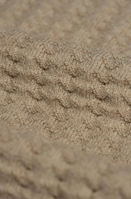 Cavani Argas Rollneck Jumper - Fawn - jjdonnelly
