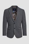 Cavani Thomas Savoy Blue Tweed Blazer - jjdonnelly