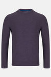 Benetti Dawson Crew Neck Knitwear - Grape - jjdonnelly