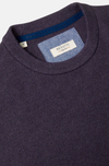 Benetti Dawson Crew Neck Knitwear - Grape - jjdonnelly