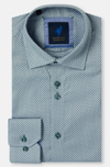 Benetti Maddison Pattern Shirt - Forrest - jjdonnelly